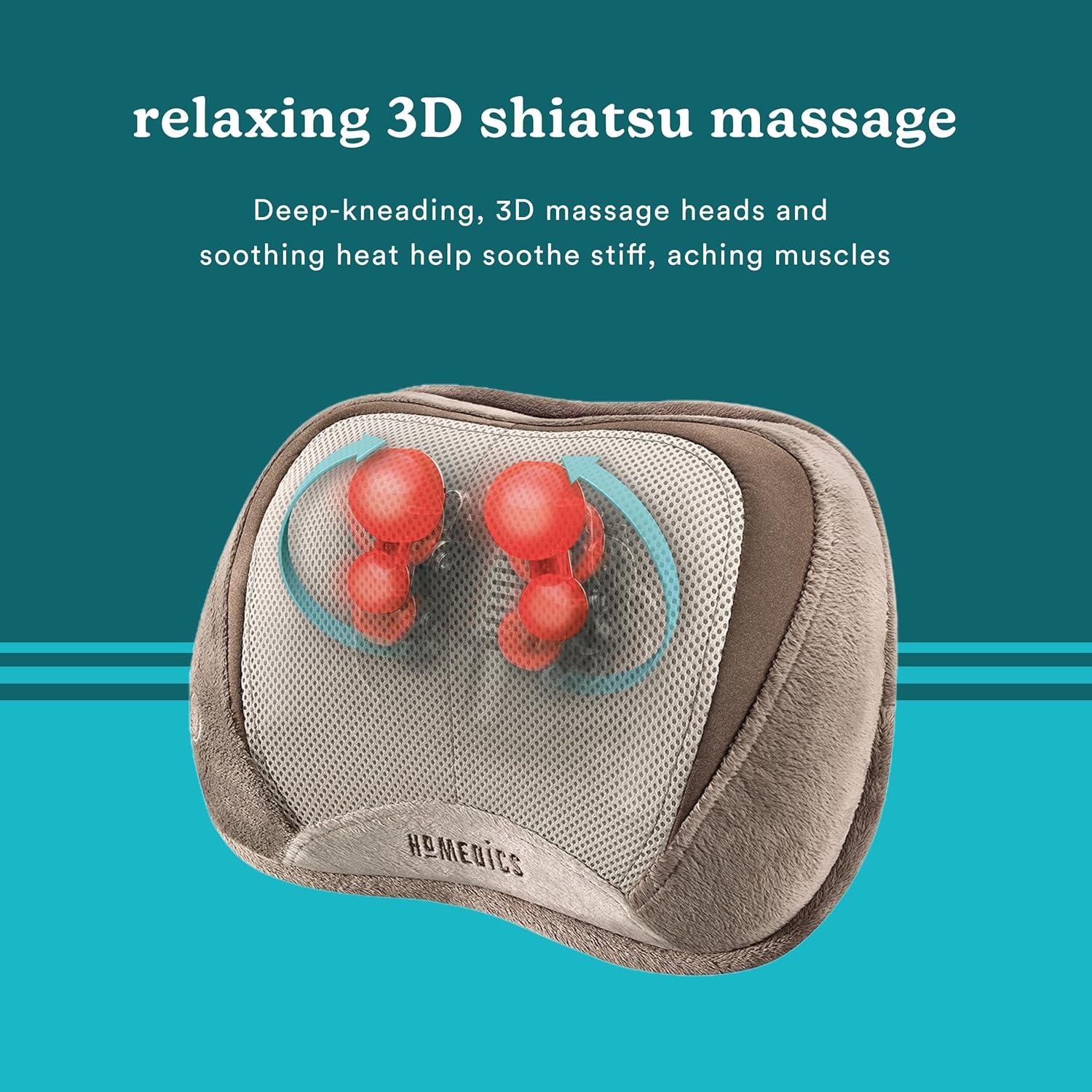 Masajeador Shiatsu HoMedics SP-100H con Calor y Vibración