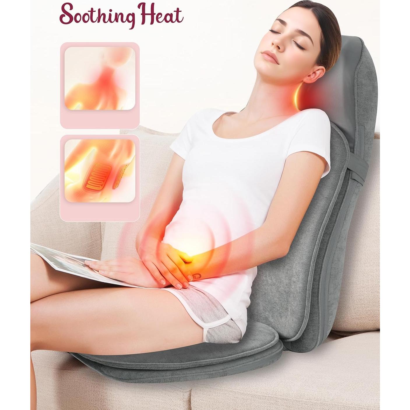 Masajeador Shiatsu Therazzage TZ-B210 con Calor y Vibración