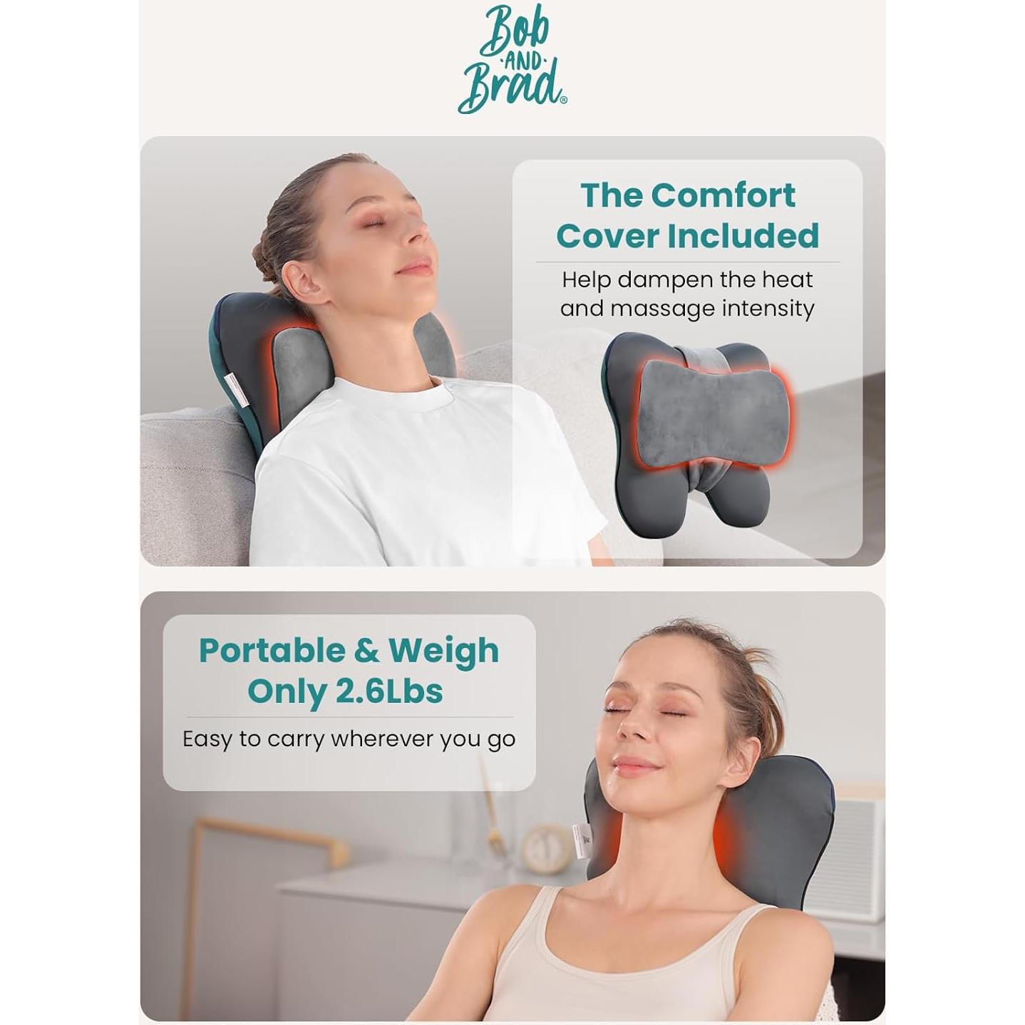 Masajeador de Espalda y Cuello BOB Y BRAD EZBack con Calor