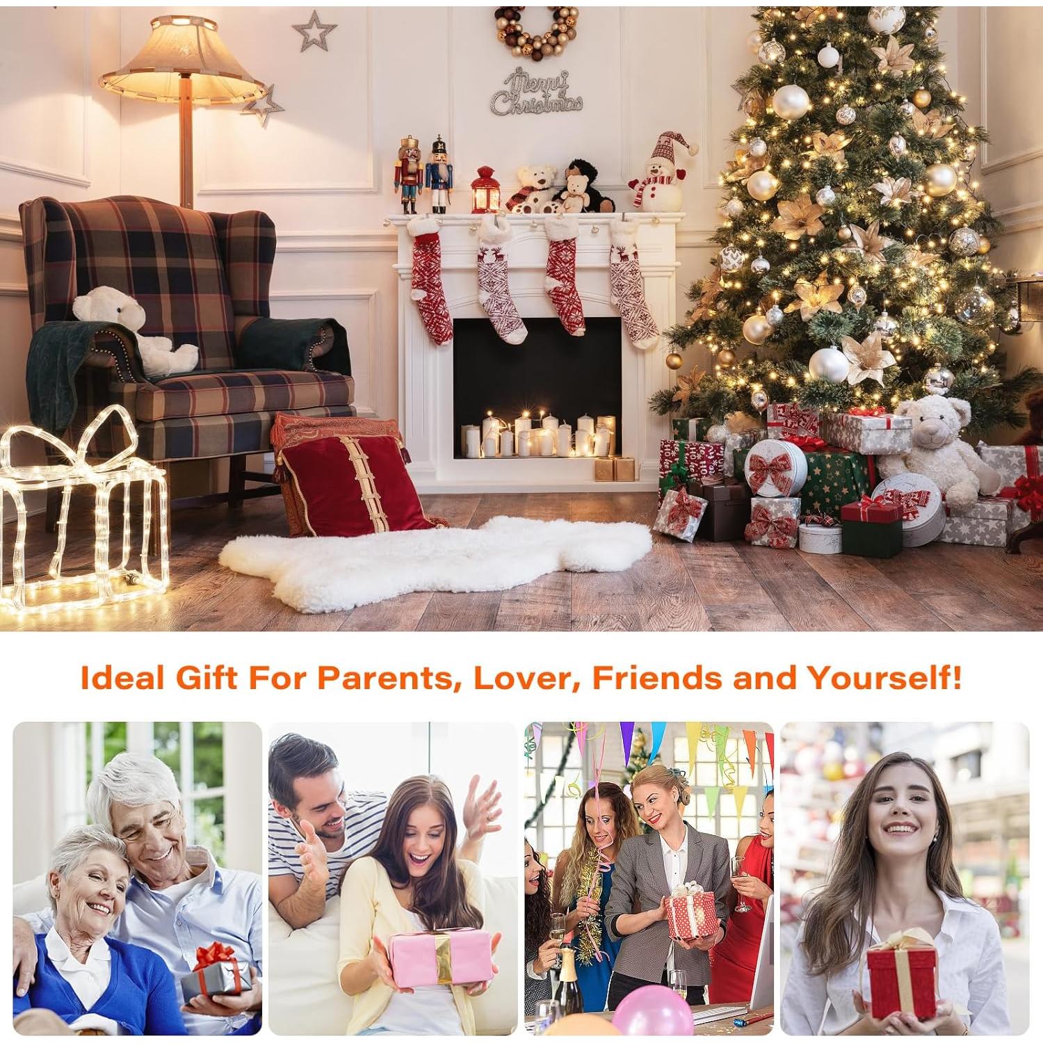 Masajeador Eléctrico de Cuello y Espalda WERTYI con Calor 3D