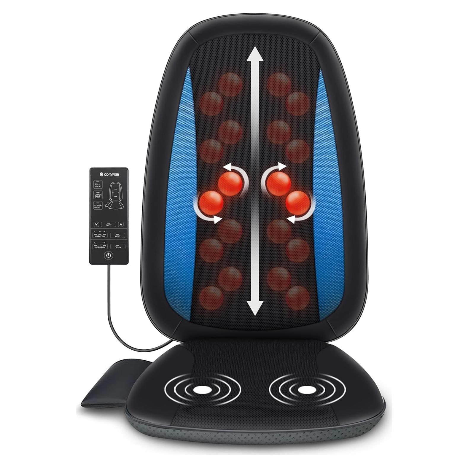 Masajeador de Espalda Shiatsu Comfier CF-2606 con Calor