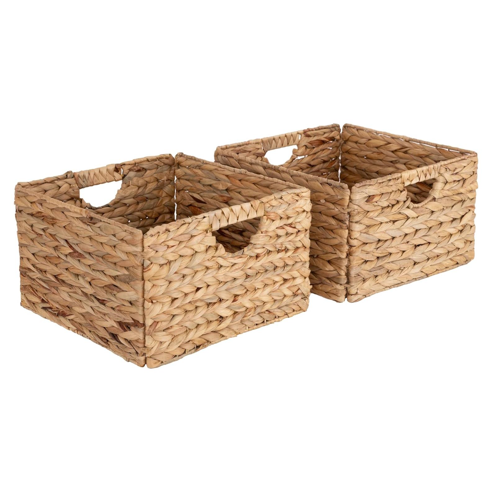 Cesta de Lavandería Plegable Seville Classics 2-Pack Juncos