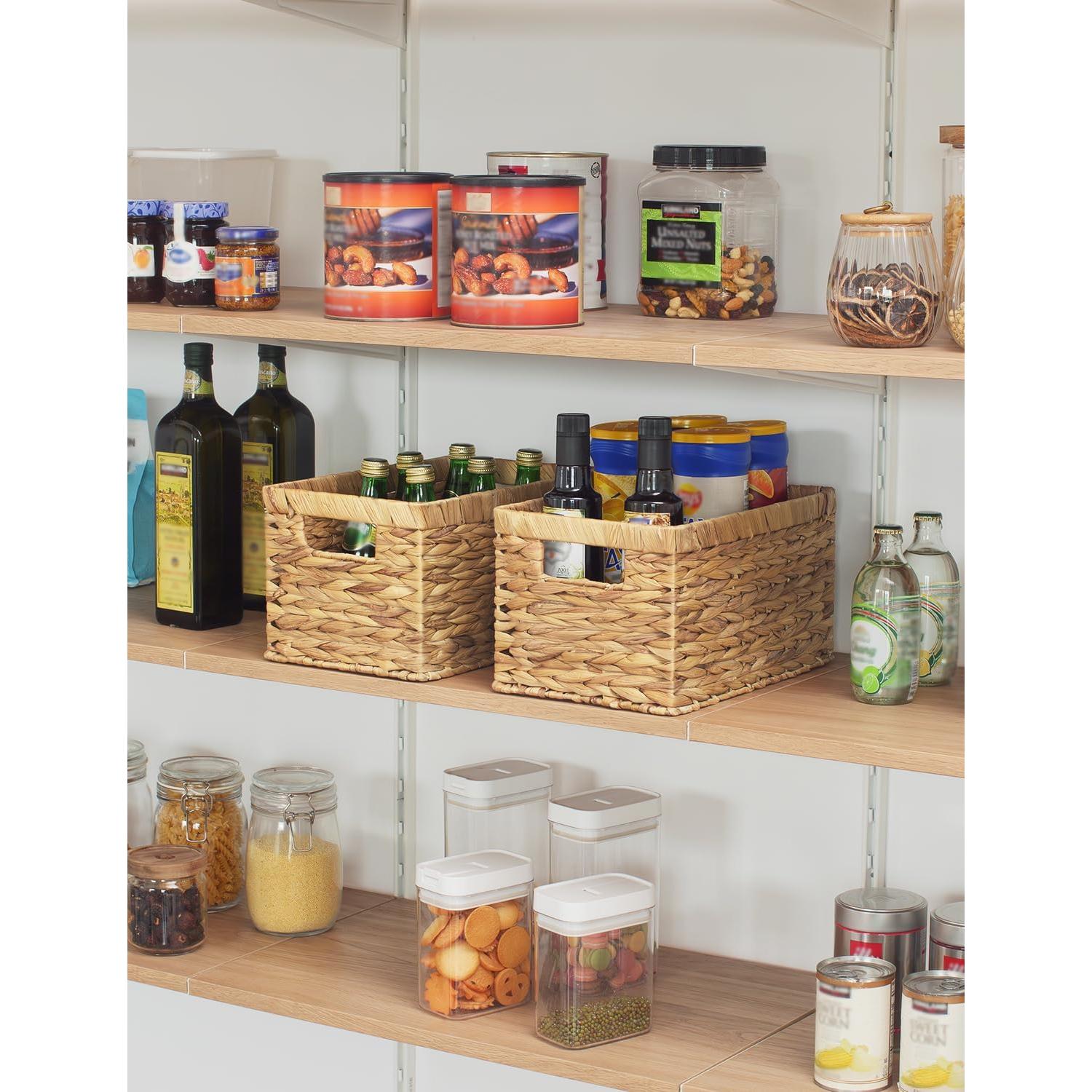 Cesta de Almacenamiento Mediana 2-Pack StorageWorks Jacinto Natural