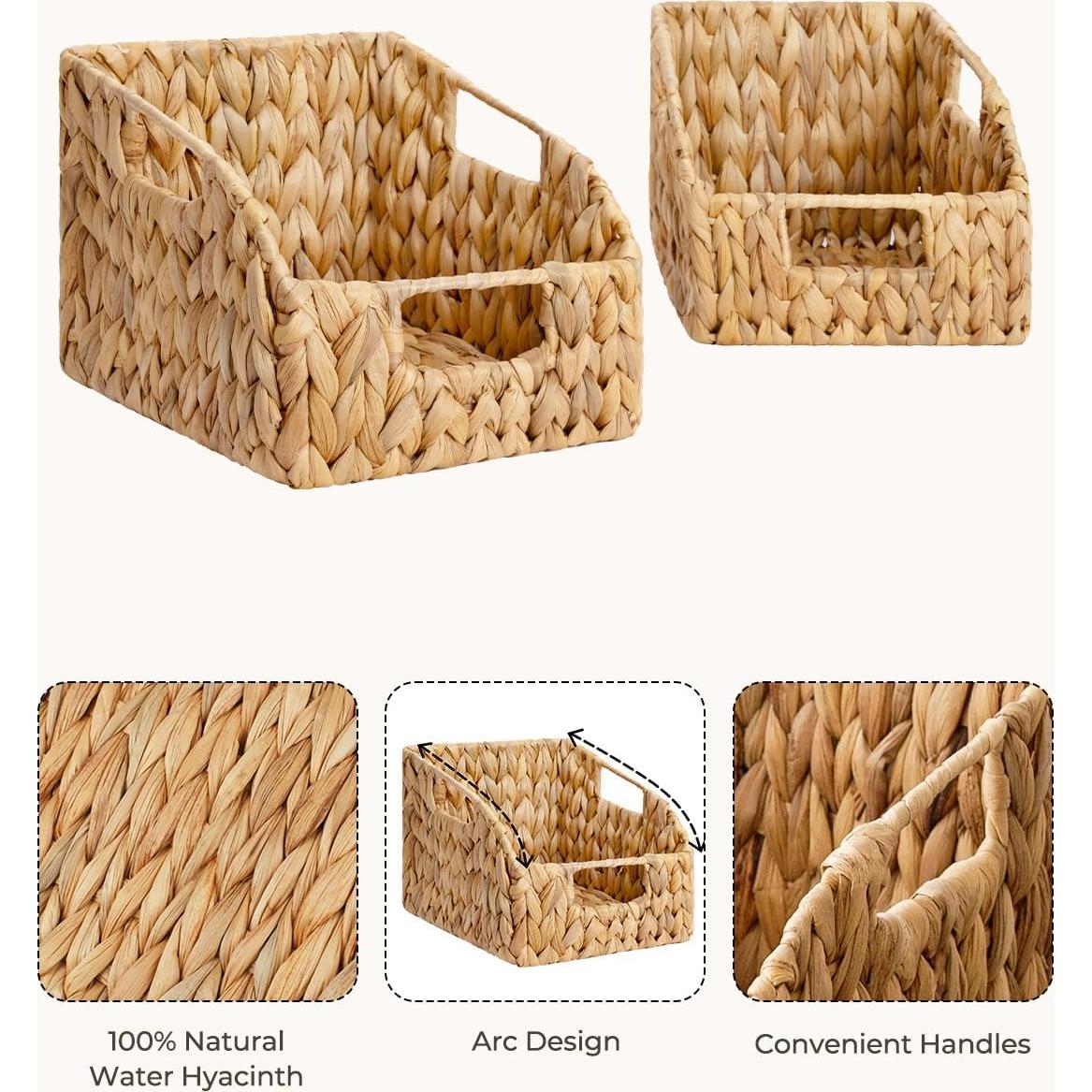 Cestas de Almacenamiento StorageWorks de Juncos de Agua - Paquete de 2