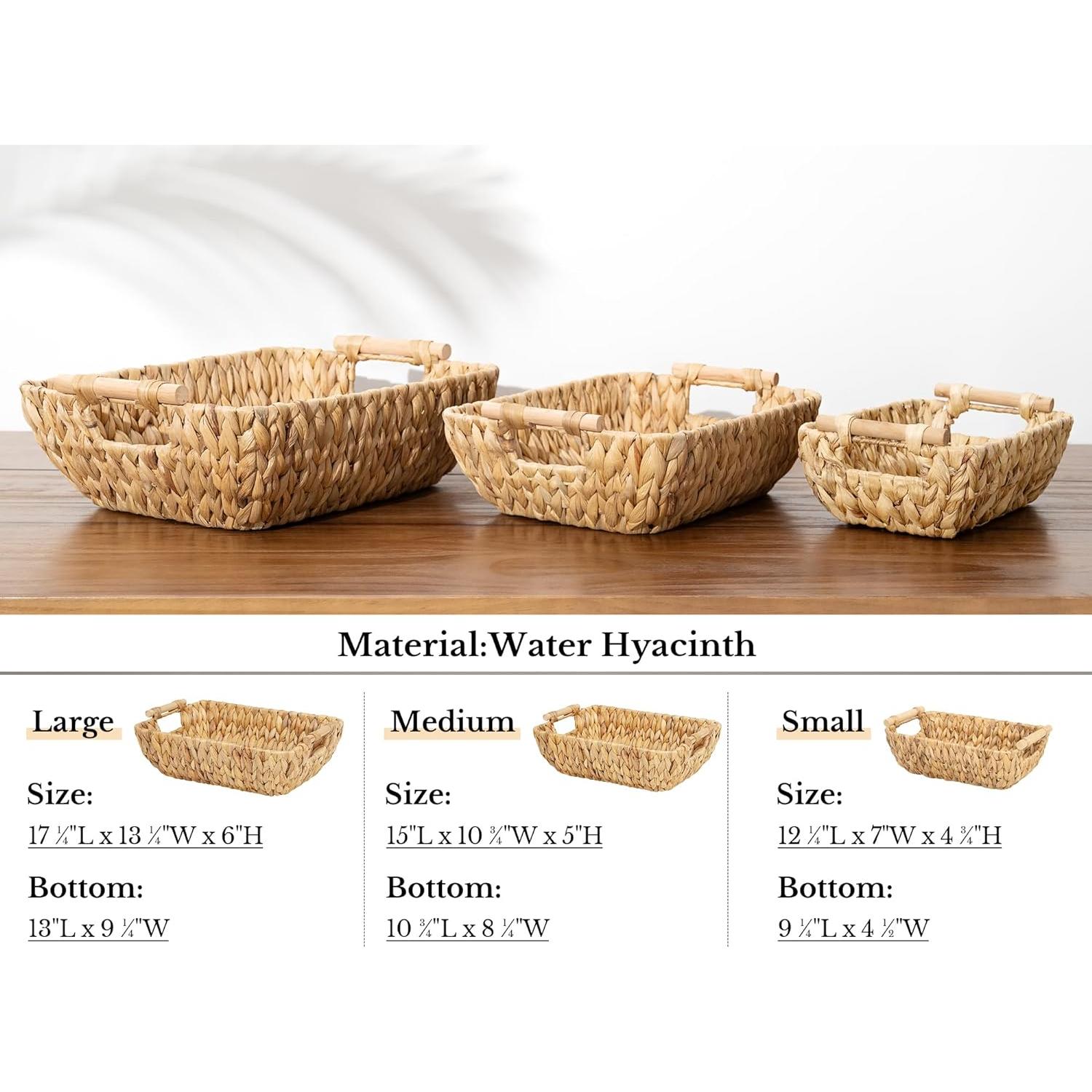 Cestas de Almacenamiento Grandes StorageWorks de Jacinto de Agua