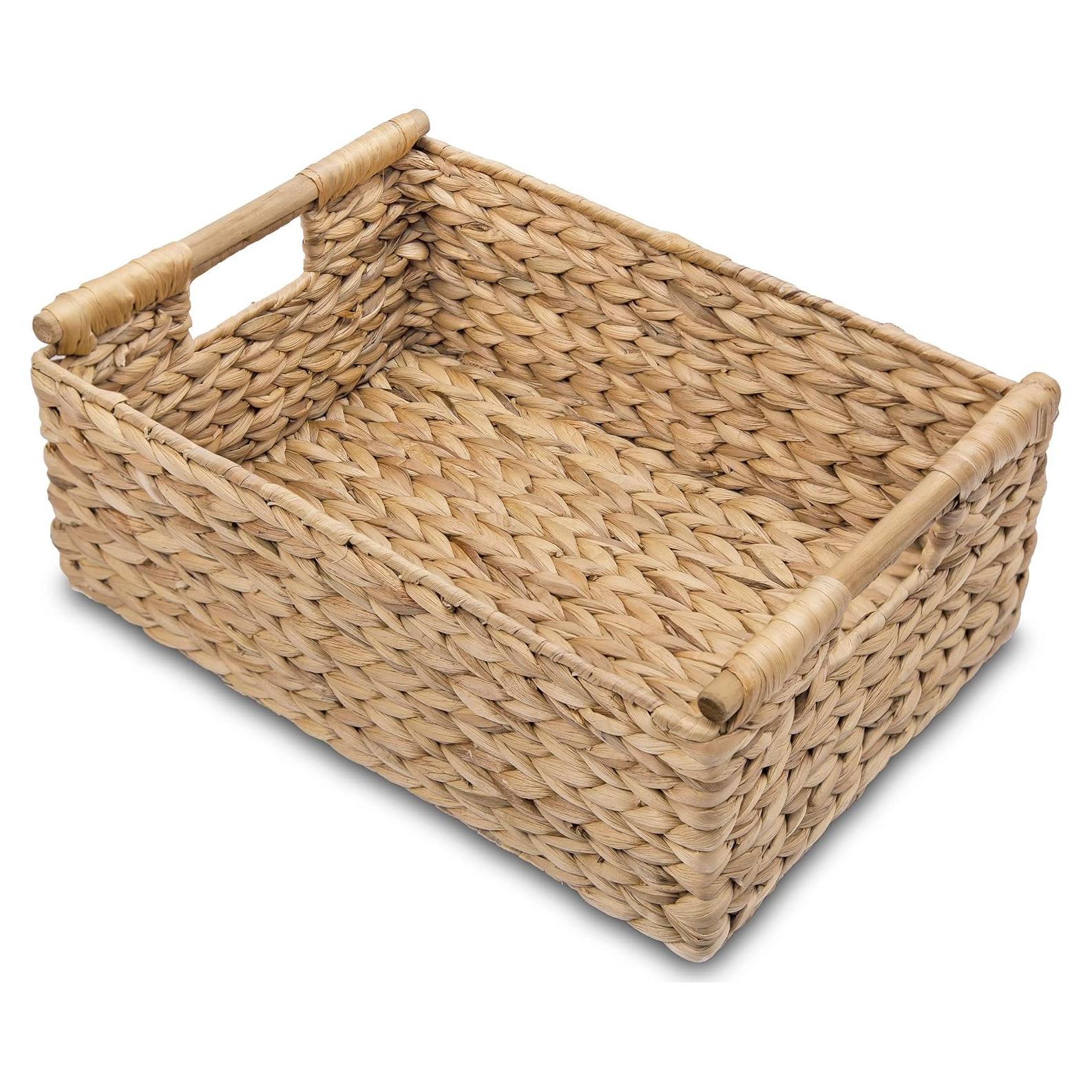 Cesta de Mimbre Grande VATIMA 39.4x27.4x15.7 cm - Jacinto de Agua