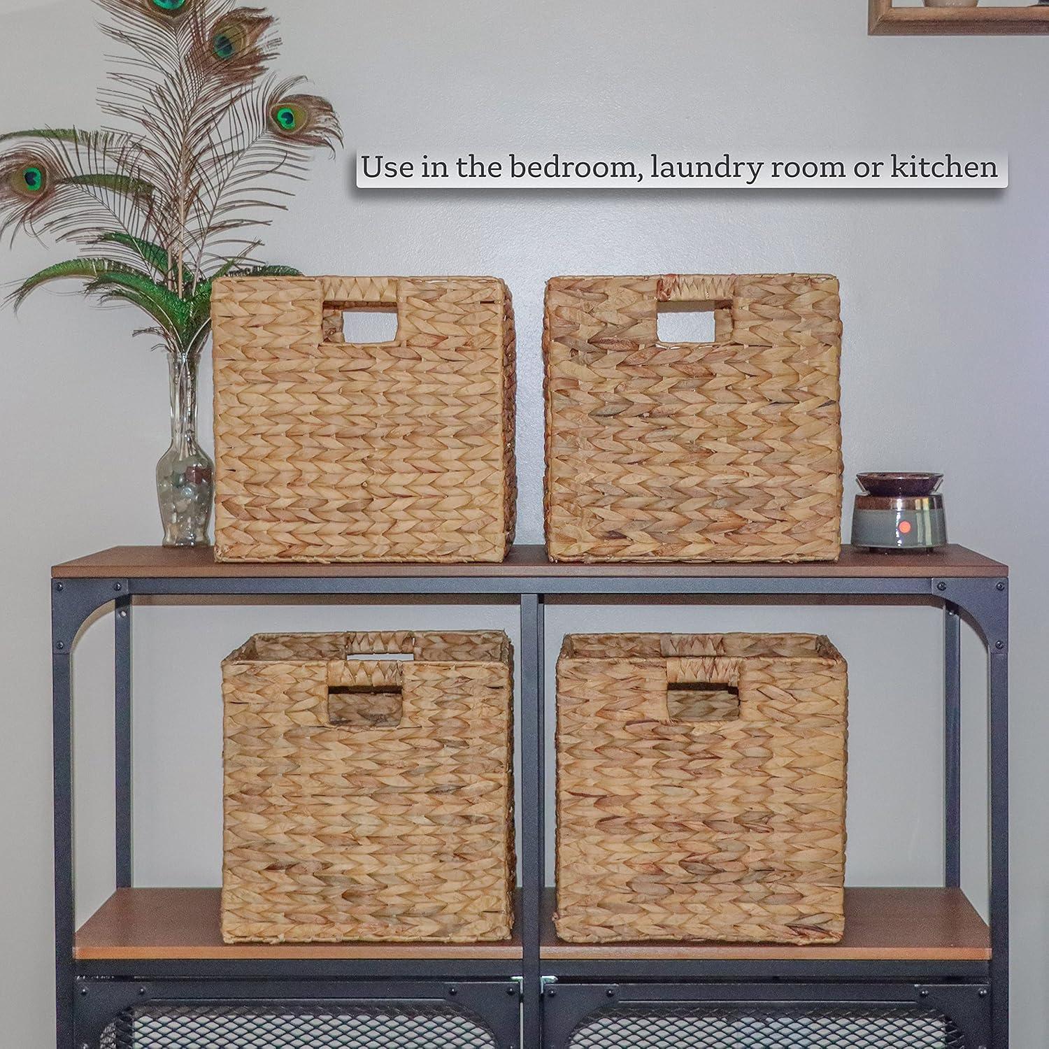 Cestas de Almacenamiento Plegables Trademark 30.5 cm - Juego de 4