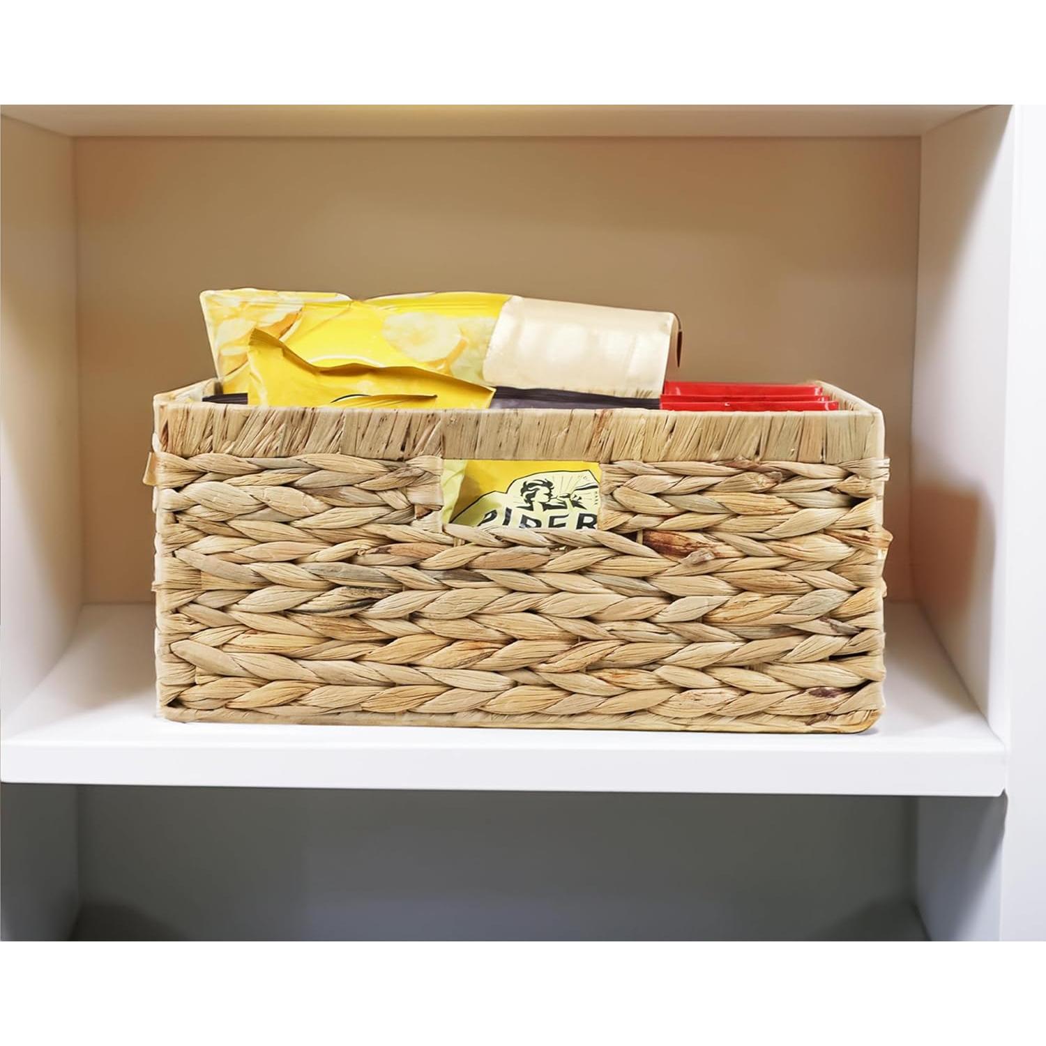 Cesta de Almacenamiento Rectangular ORDELITE 38.1x27.9 cm Natural