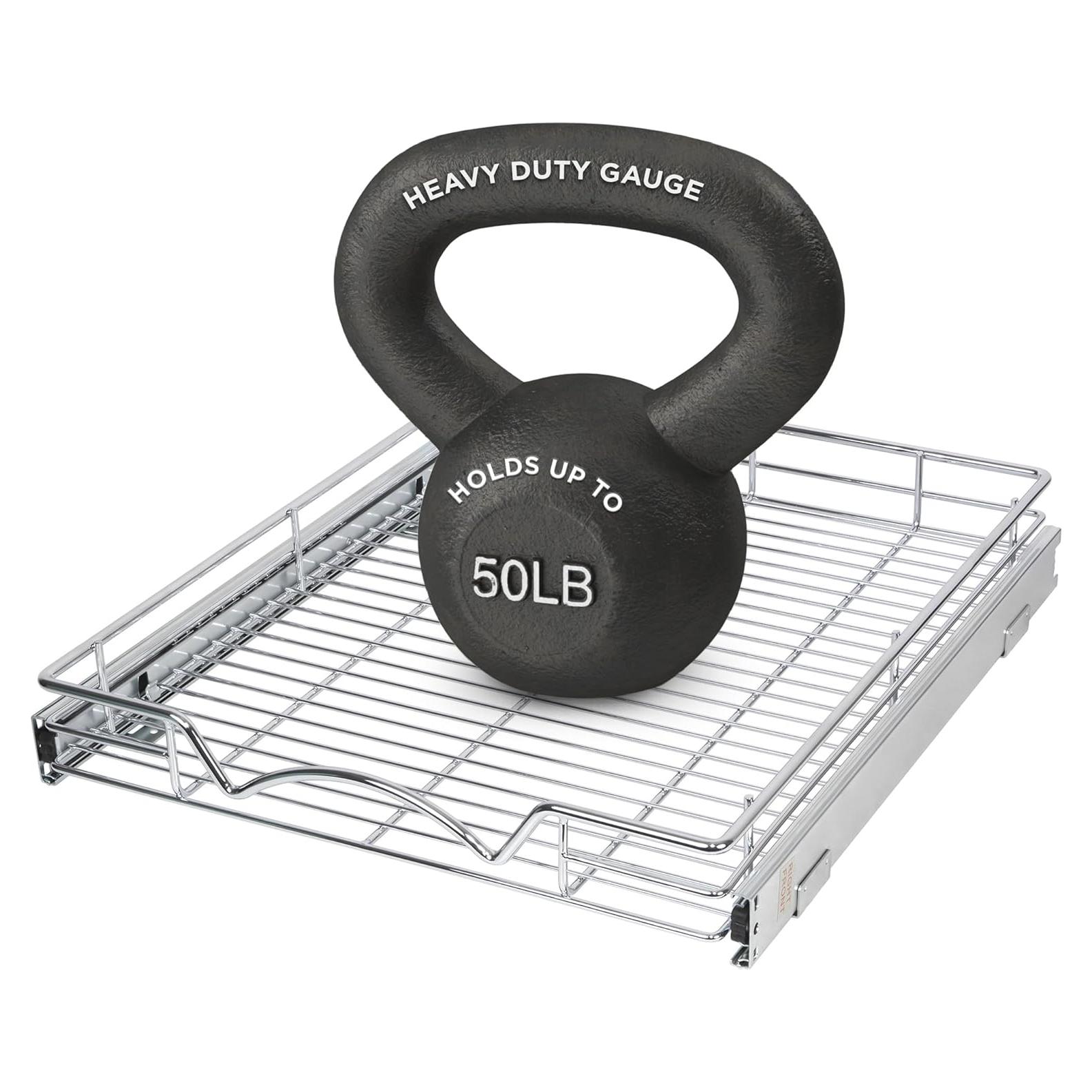 Organizador de Gabinete Extraíble HOLDN STORAGE 43.2x53.3cm Cromo