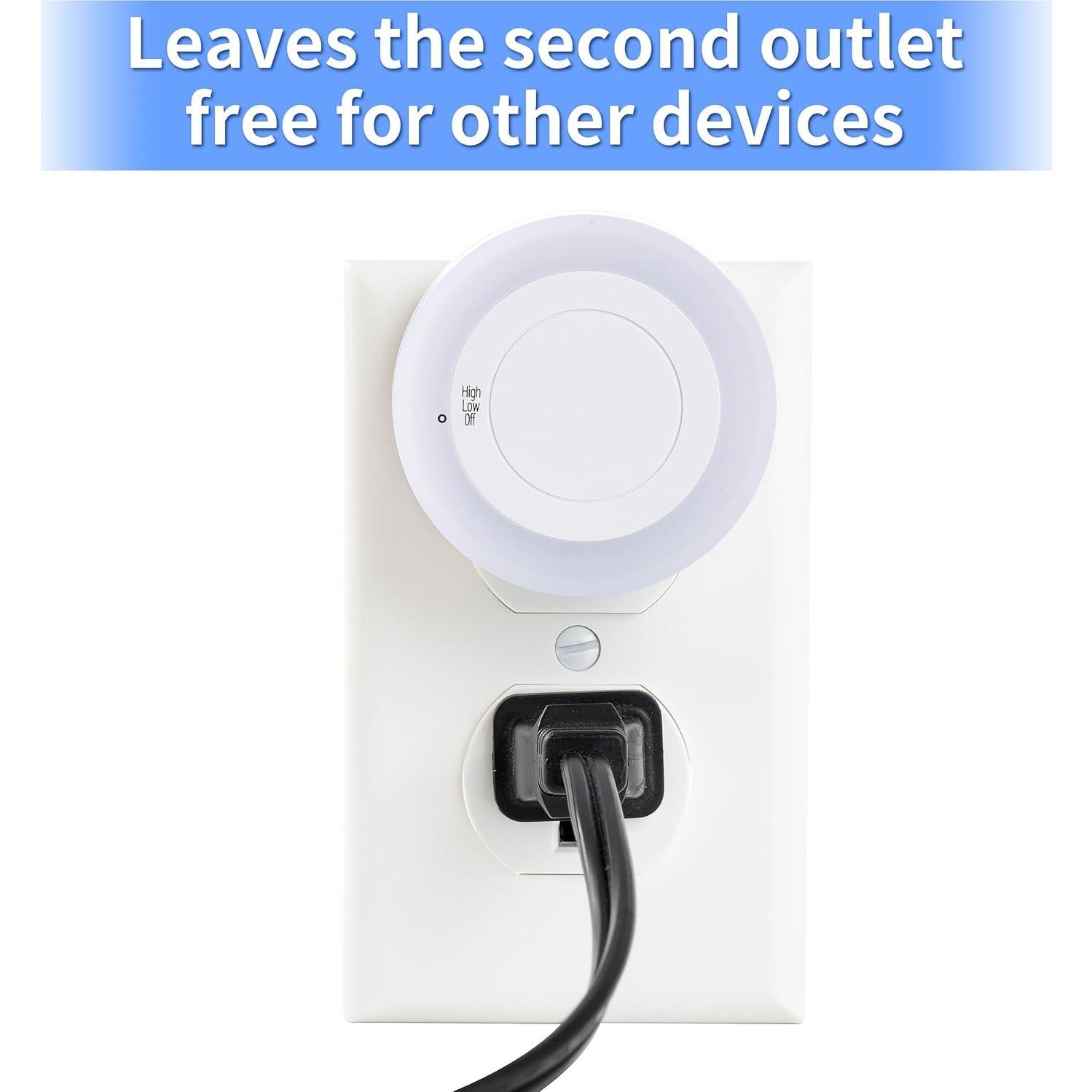 Luz Nocturna LED Manual SZKEYU 20 Lúmenes Blanco Cálido