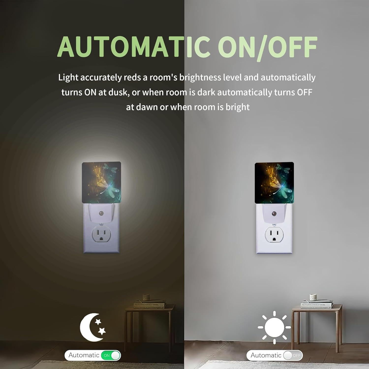 Luz Nocturna Enchufable ZTHLL Dragón Soñador LED 0.5W