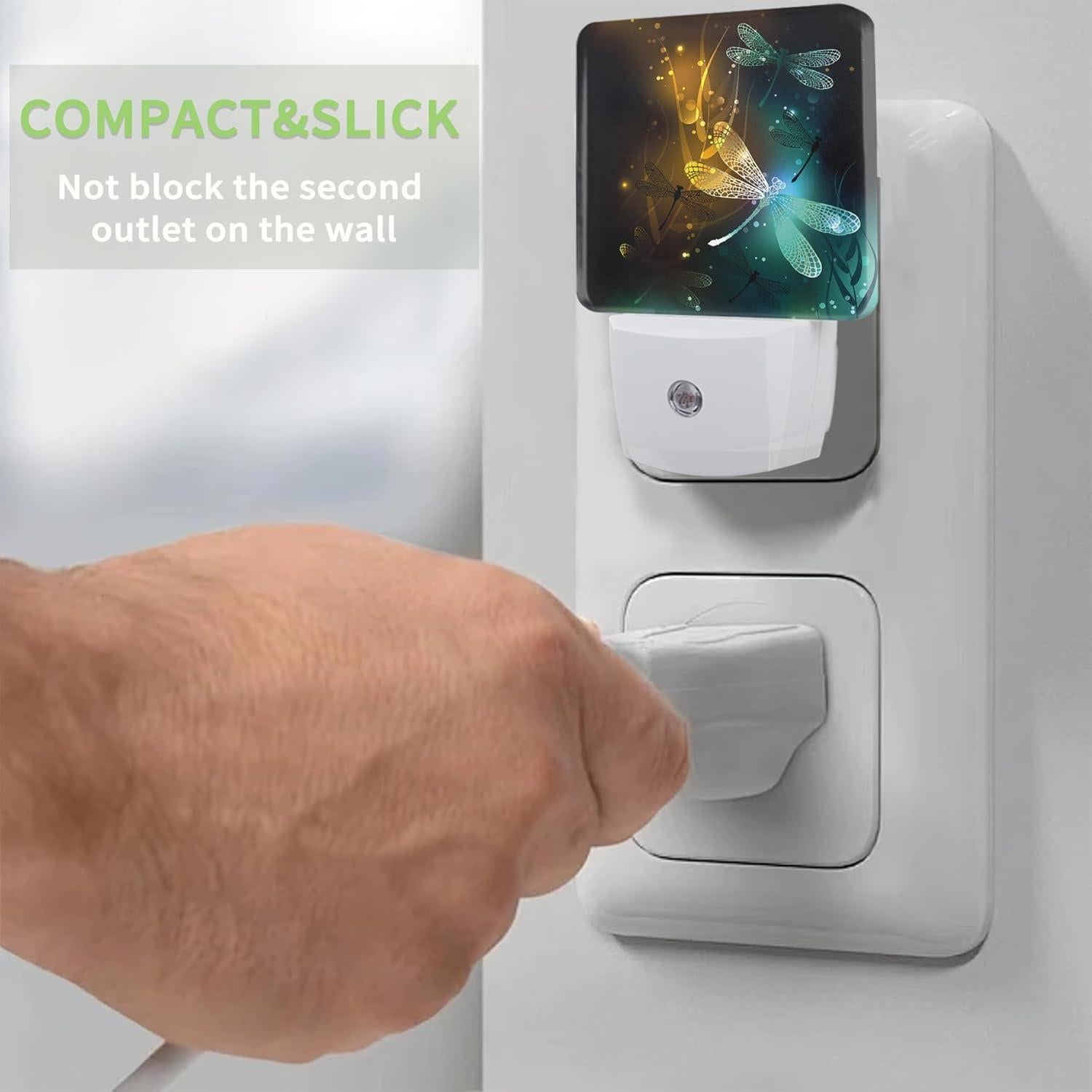 Luz Nocturna Enchufable ZTHLL Dragón Soñador LED 0.5W