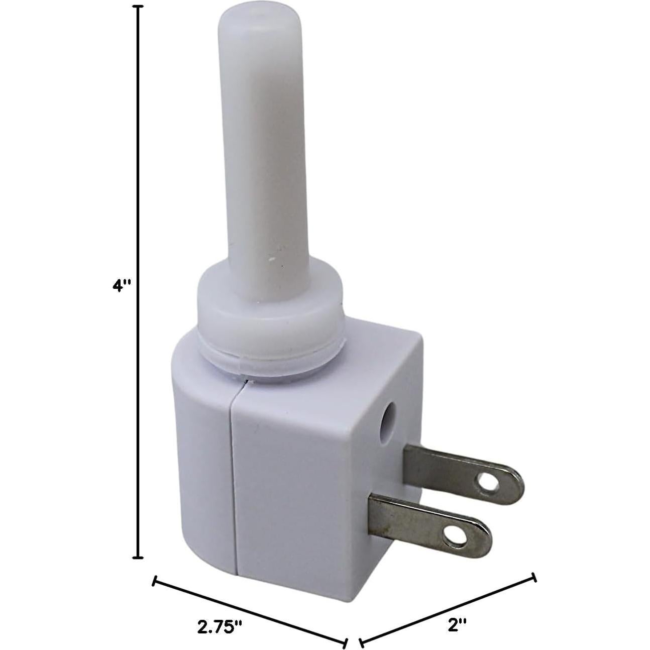 Conjunto de 2 Luces Nocturnas LED Concha Marina 1W 16 Lúmenes