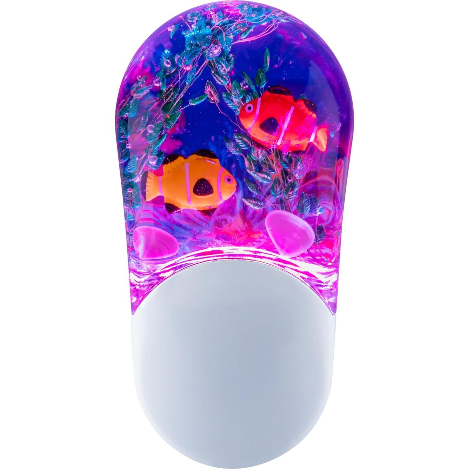 Luz Nocturna LED Aqualites GE Pez Tropical Enchufable