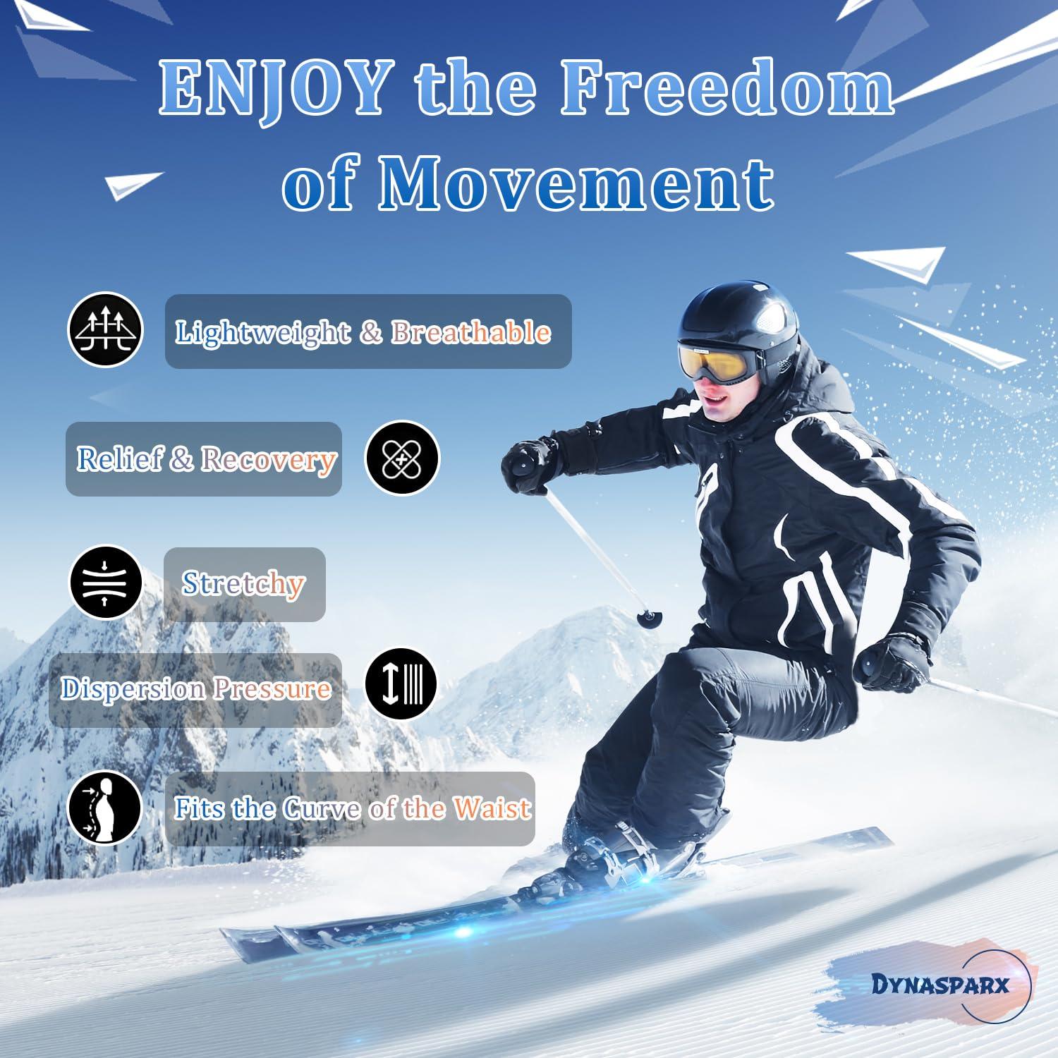 Faja Soporte Lumbar DynaSparx XL Transpirable para Espalda