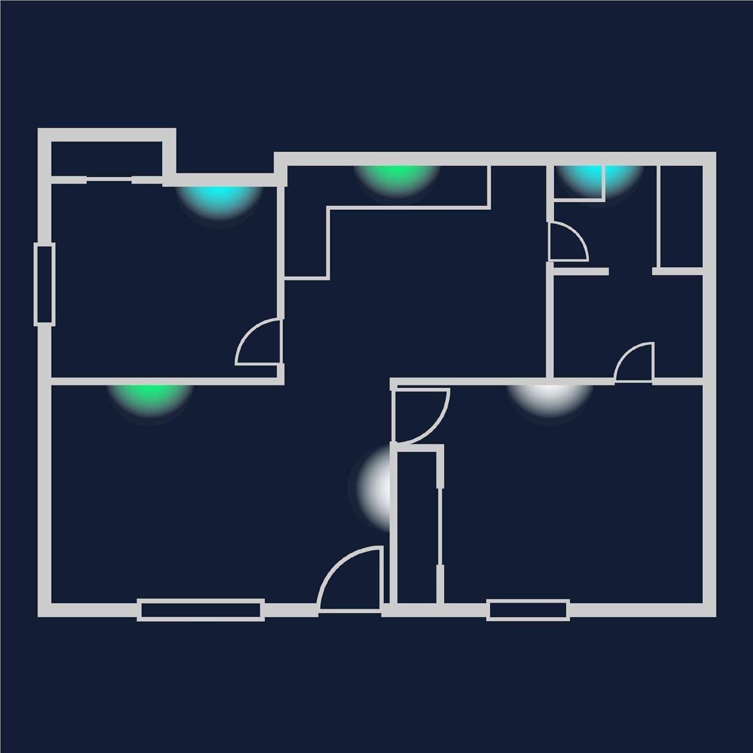 Linterna LED de Emergencia Eton Blackout Buddy Color - Paquete de 2