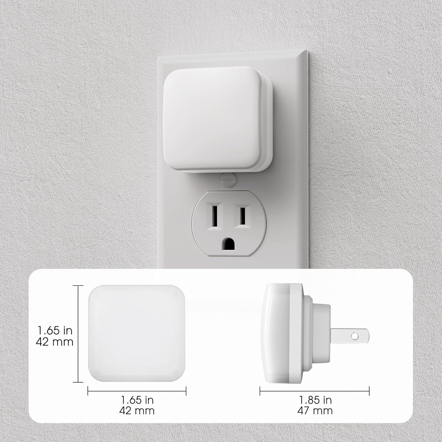 Luces Nocturnas LED Genérico 2 Piezas con Sensor 3000K