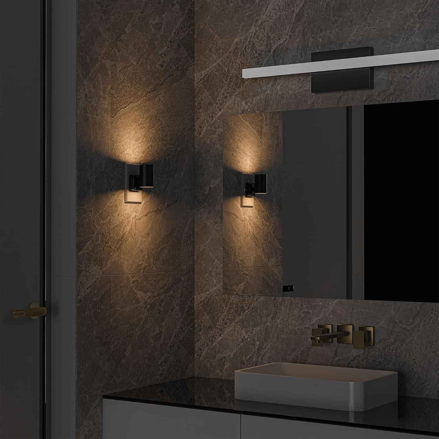 Luz Nocturna LED Enchufable FWASTT 2 PCS Sensor Crepúsculo