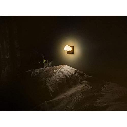 Luz Nocturna Enchufable AUSAYE Nube LED 0.5W Luz Cálida