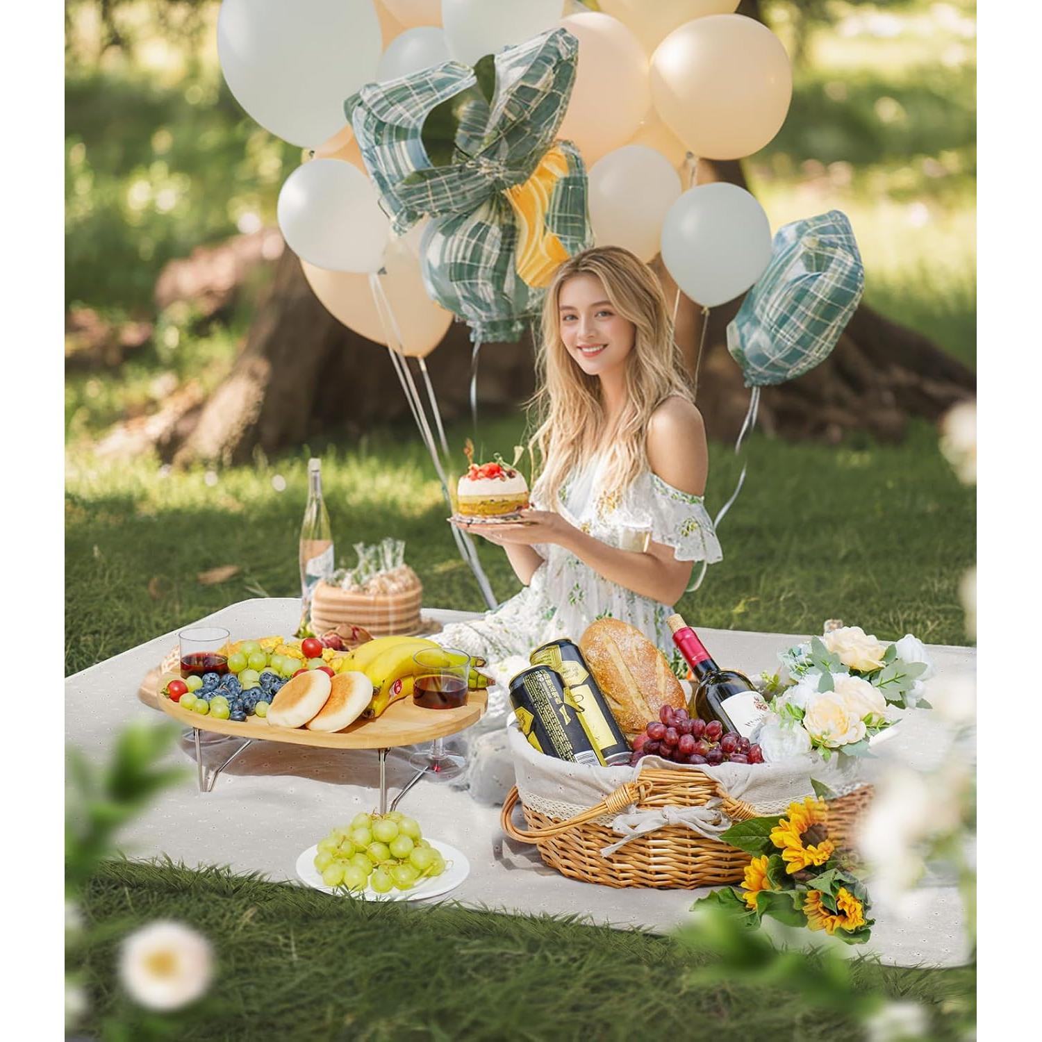Set de Picnic para 2 Filano con Mesa, Manta y Bolsa Térmica