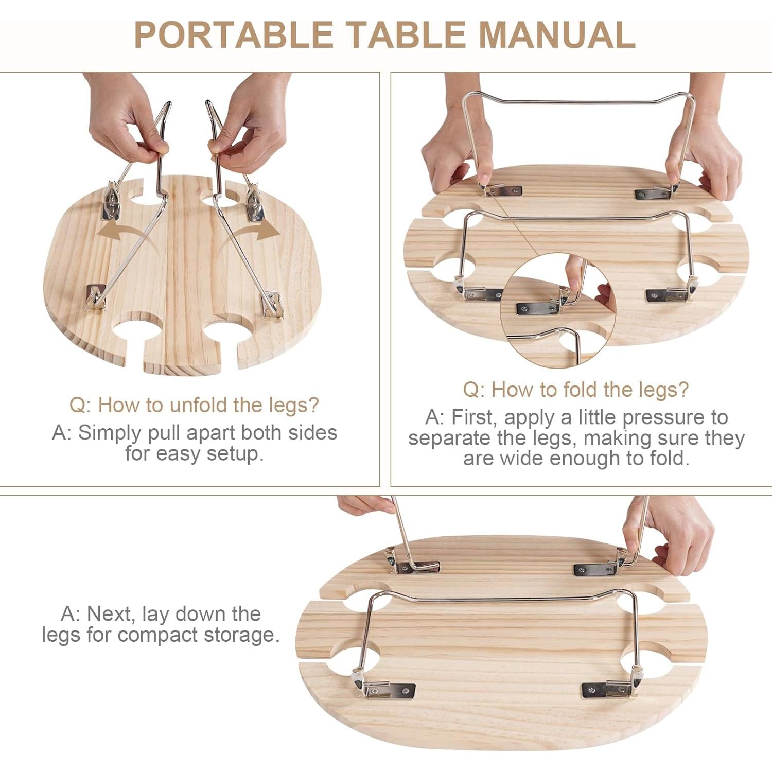 Juego de Cesta de Picnic Zettfuly para 4 Personas - Mimbre Aislada