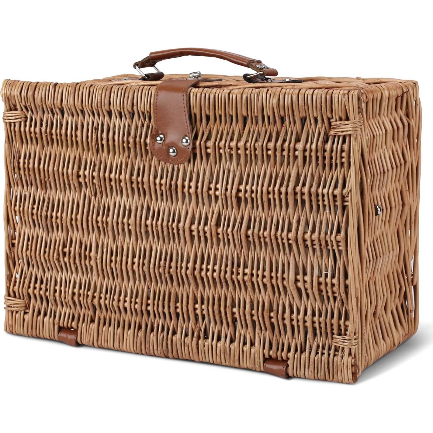 Cesta de Picnic ZORMY para 2 Personas con Compartimento Aislado