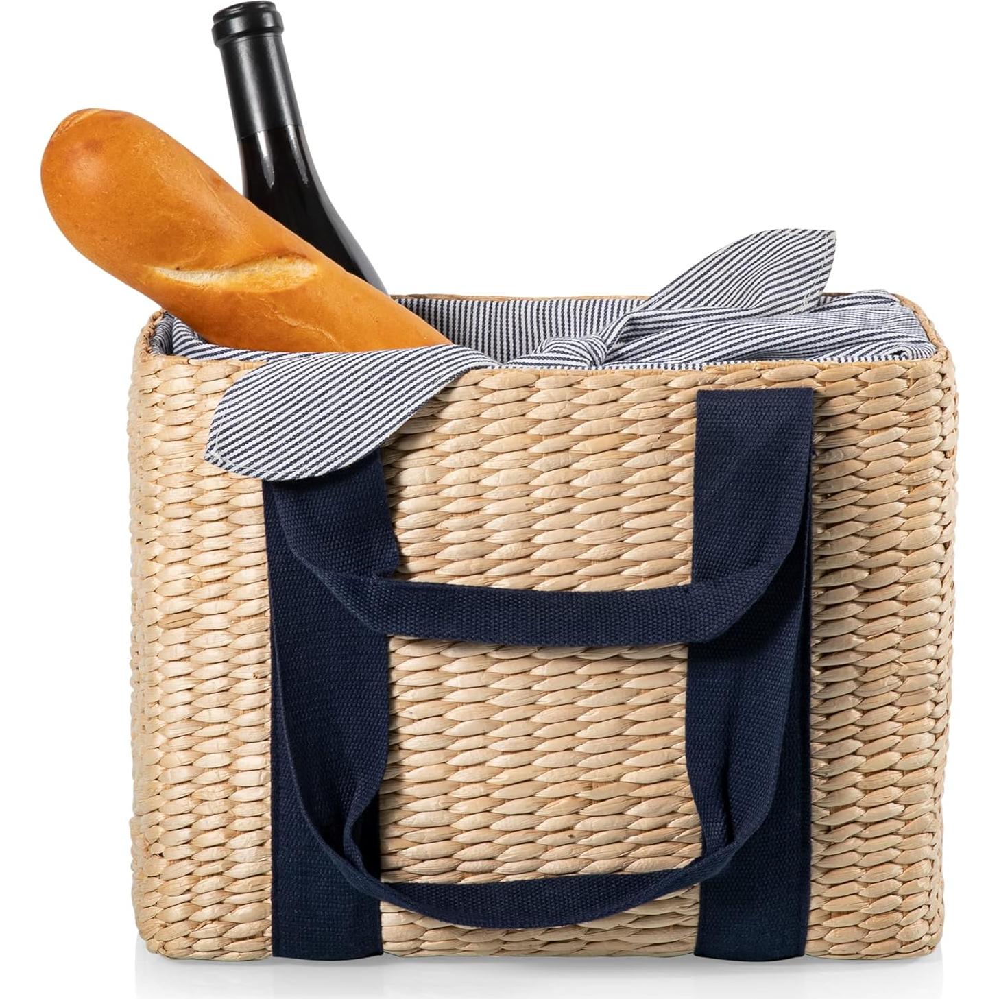 Cesta de Picnic Parisina PICNIC TIME Aislada 20L Beige/Azul