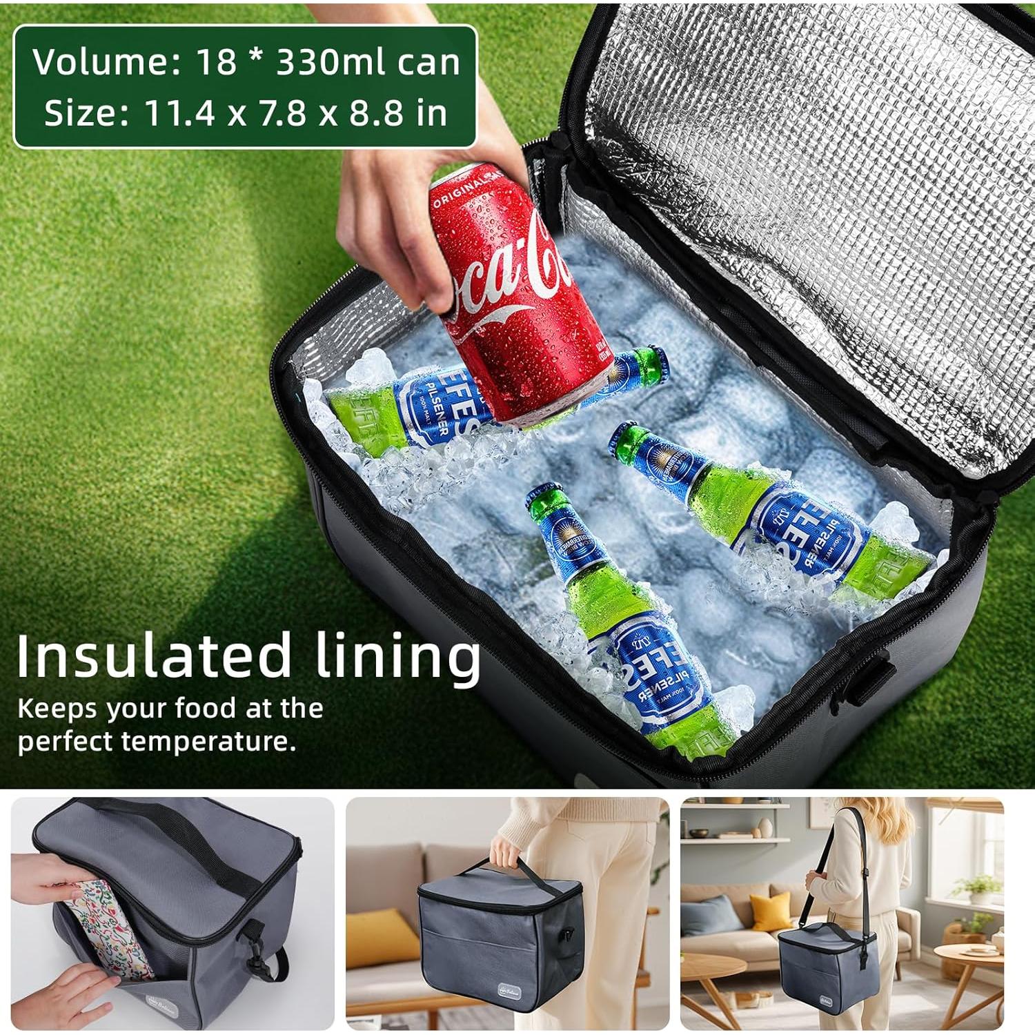 Set de Picnic para 2 Filano con Mesa, Manta y Bolsa Térmica