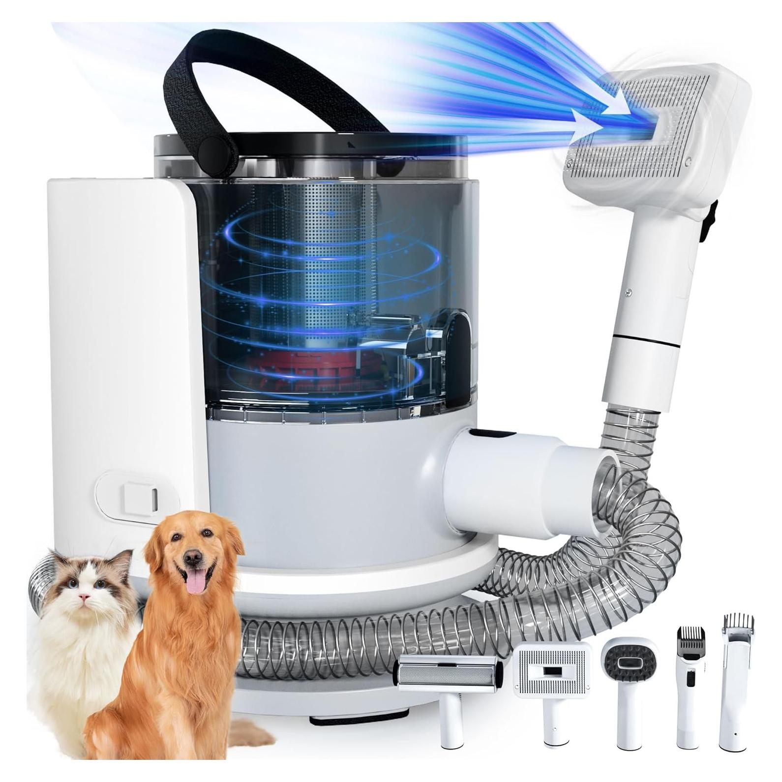 Kit de Aseo para Perros Lanchez con Aspiradora 12Kpa 1.5L