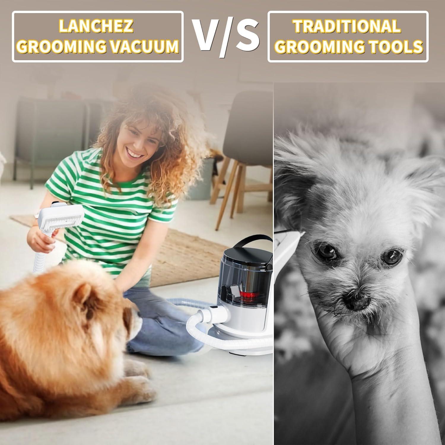 Kit de Aseo para Perros Lanchez con Aspiradora 12Kpa 1.5L