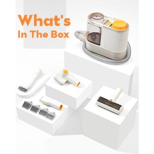 Kit de Aseo para Perros PalFur IN01 con Aspiradora HEPA 2L