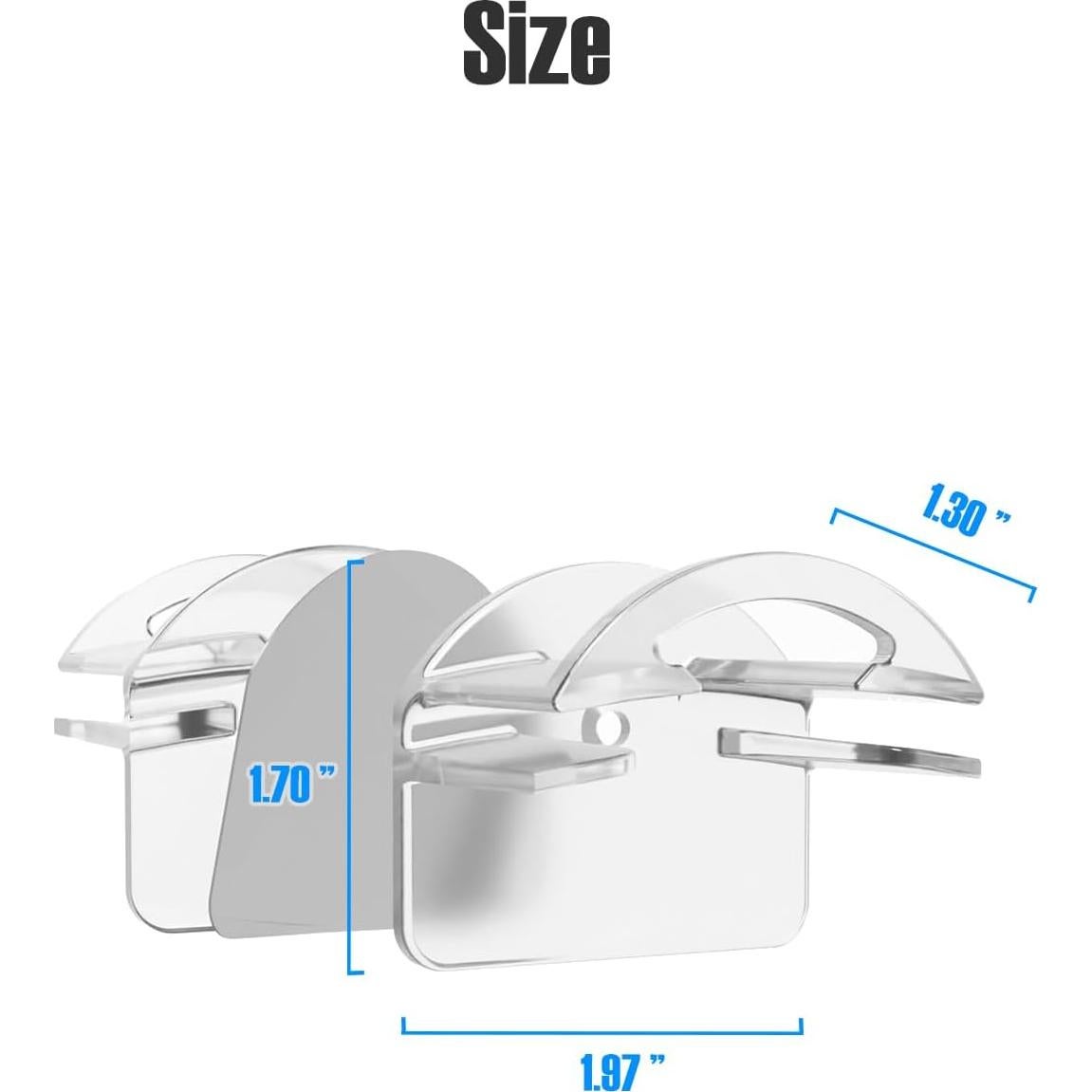 Ganchos Adhesivos para Sombreros MSKEI - Paquete de 12