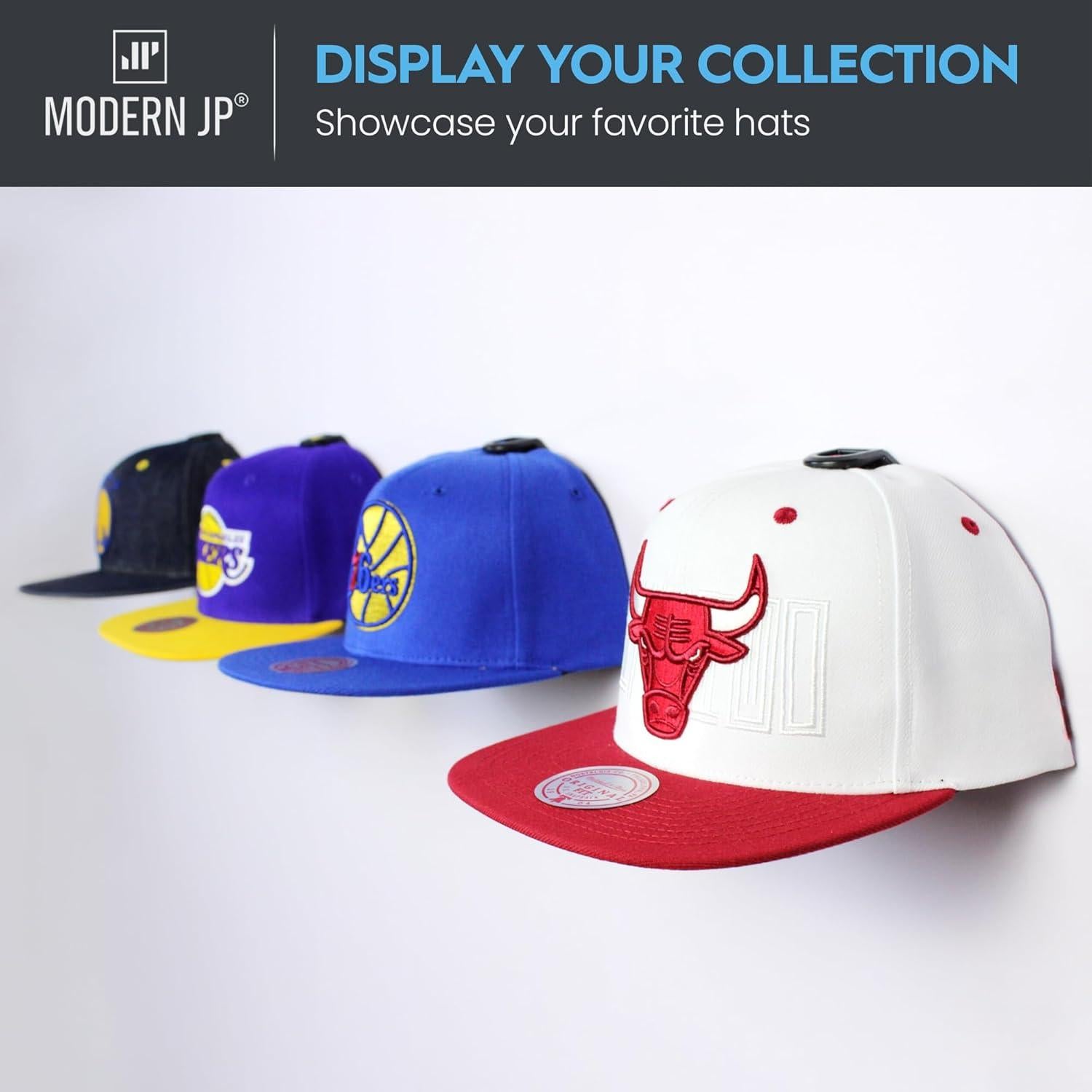 Ganchos Adhesivos Modern JP para Sombreros - Paquete de 16