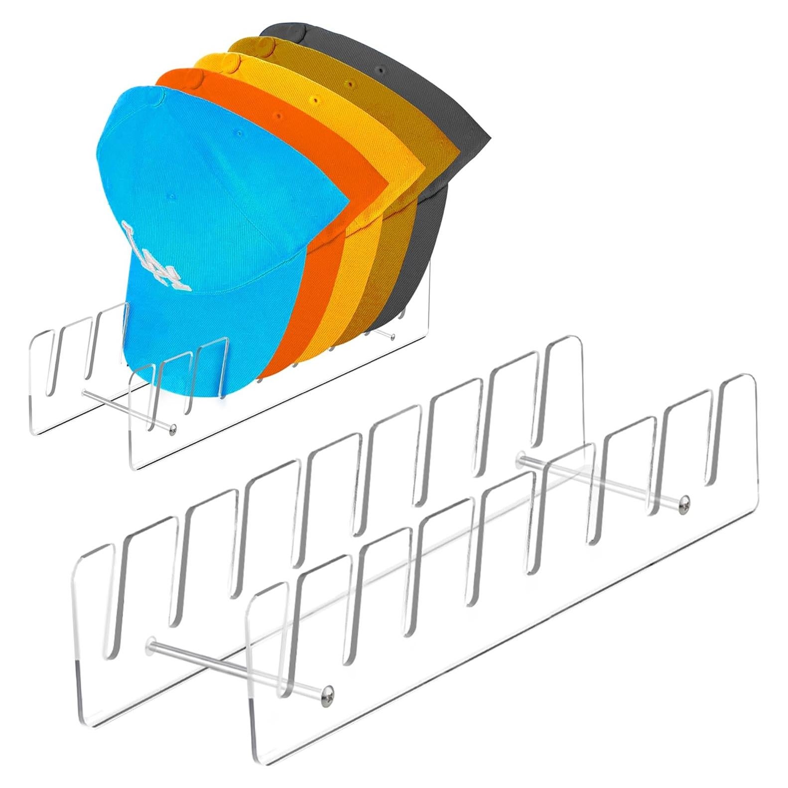 Organizador de Sombreros de Béisbol CARUUYI - 2 Piezas Acrílico