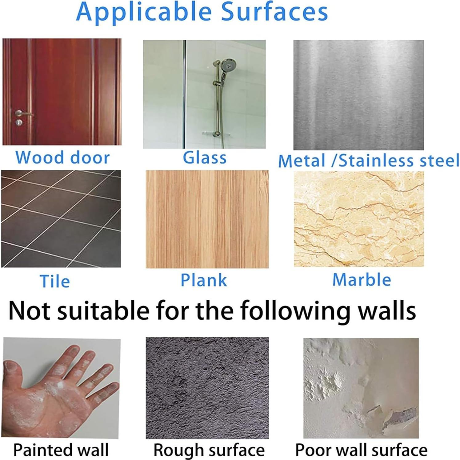 Ganchos Adhesivos para Sombreros RUIPBOTE 24 Piezas Negro