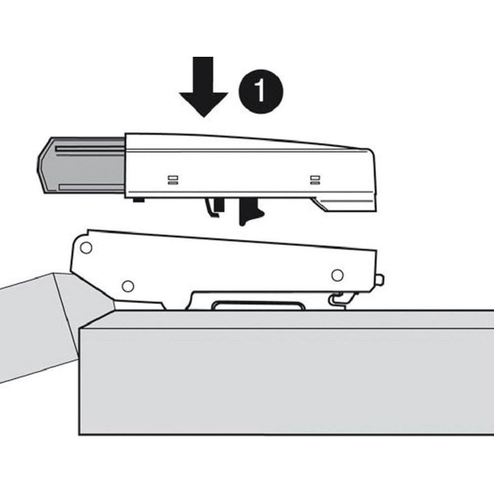 Amortiguador de Bisagra Blum 973A0500 Cierre Suave x8