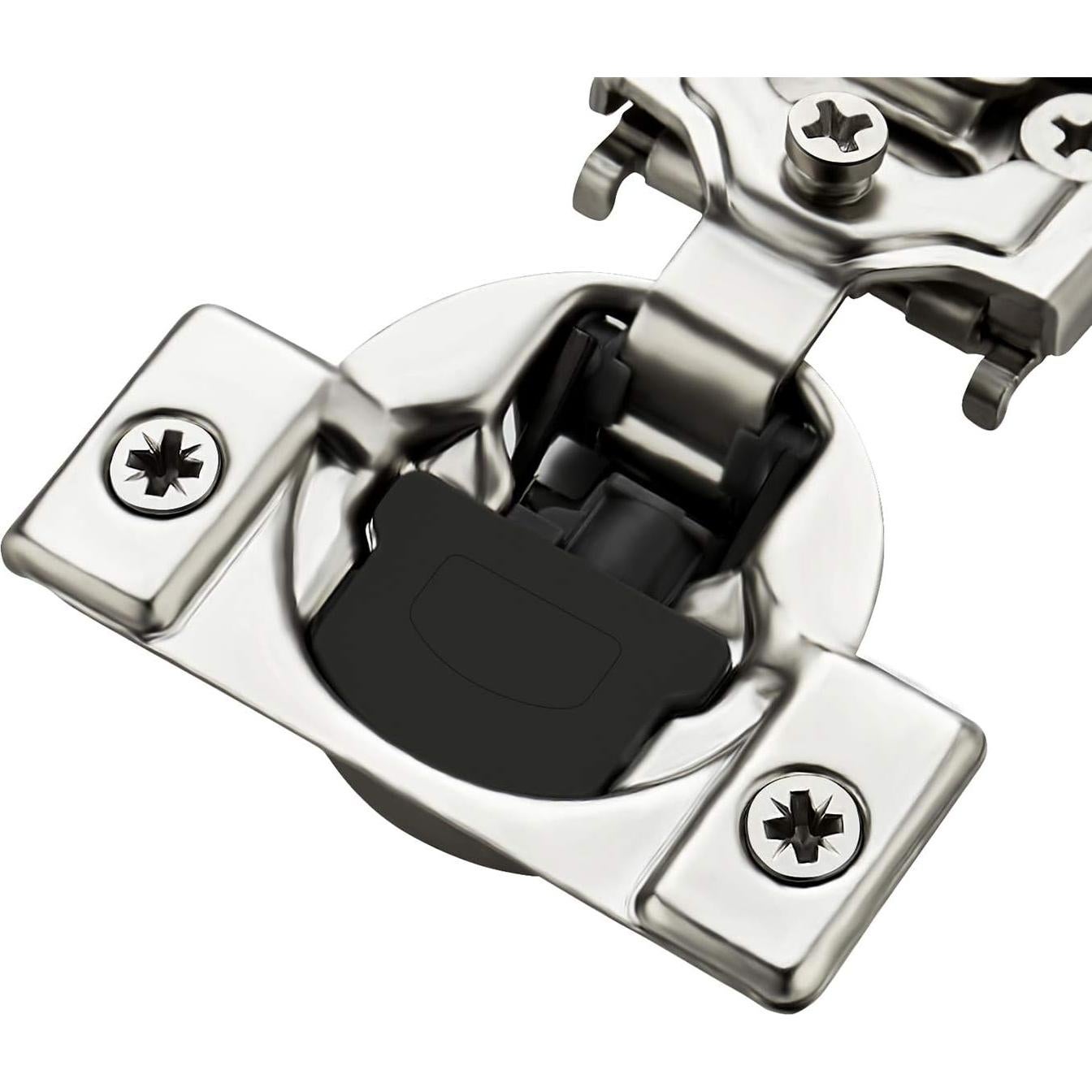 Bisagras de Cierre Suave Ravinte 60 Piezas 1/2" Niquel Satinado