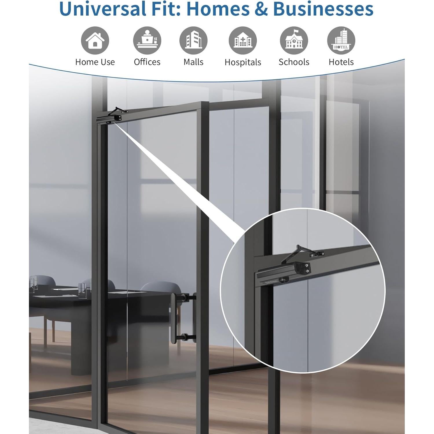 Cerradura Automática Baridwon BRW-B2000ADV para Puerta - Alta Resistencia