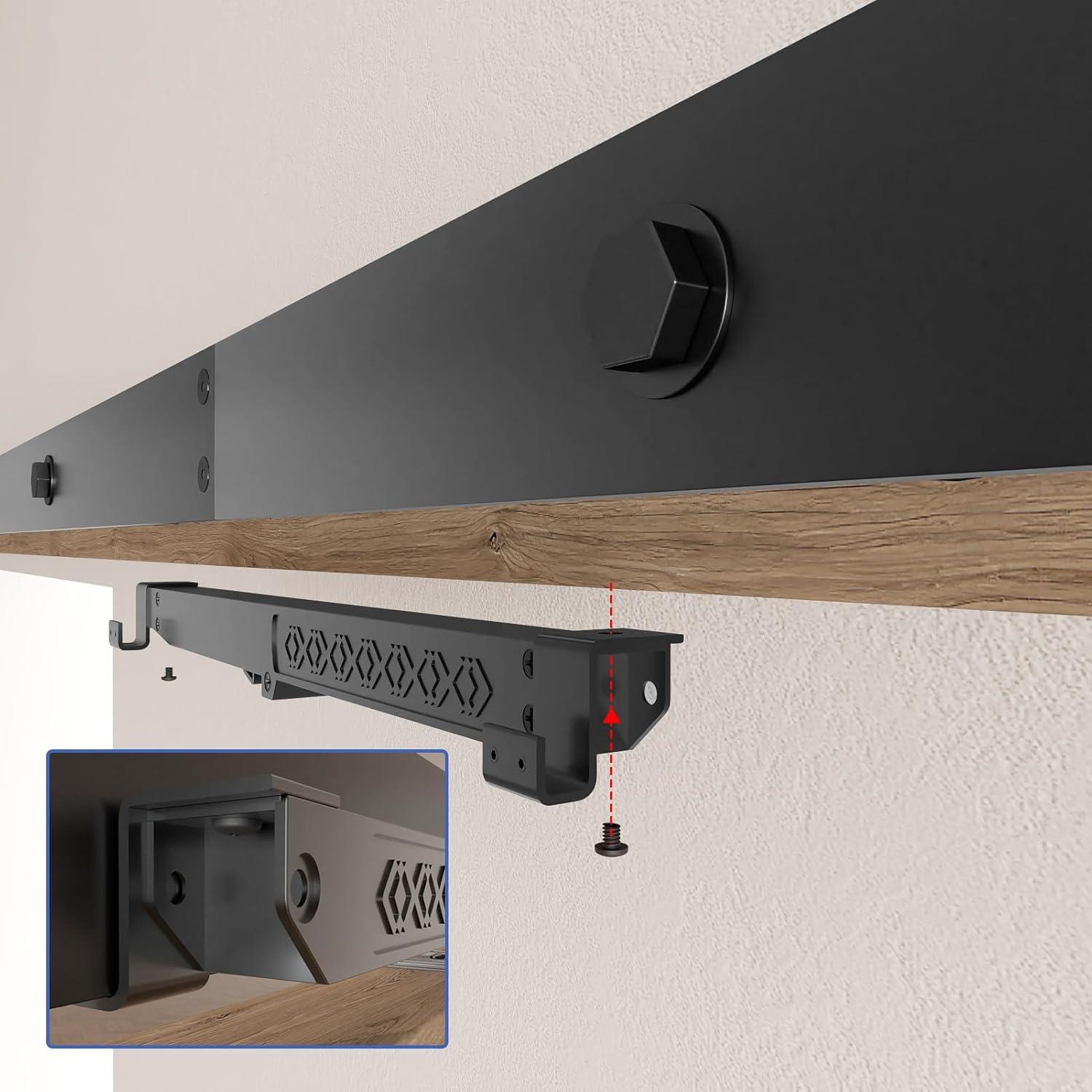 Mecanismo de Cierre Suave para Puerta de Granero 2PCS - Billion