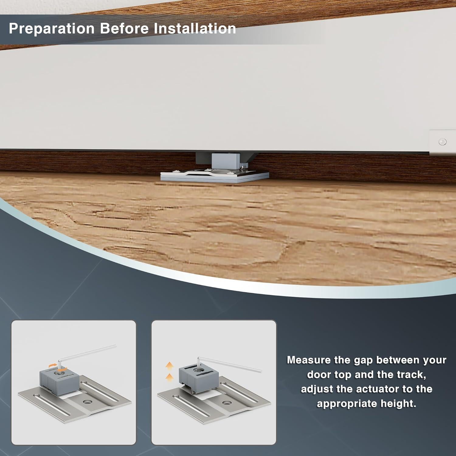 Mecanismo de Cierre Suave para Puerta de Granero Billion 2PCS