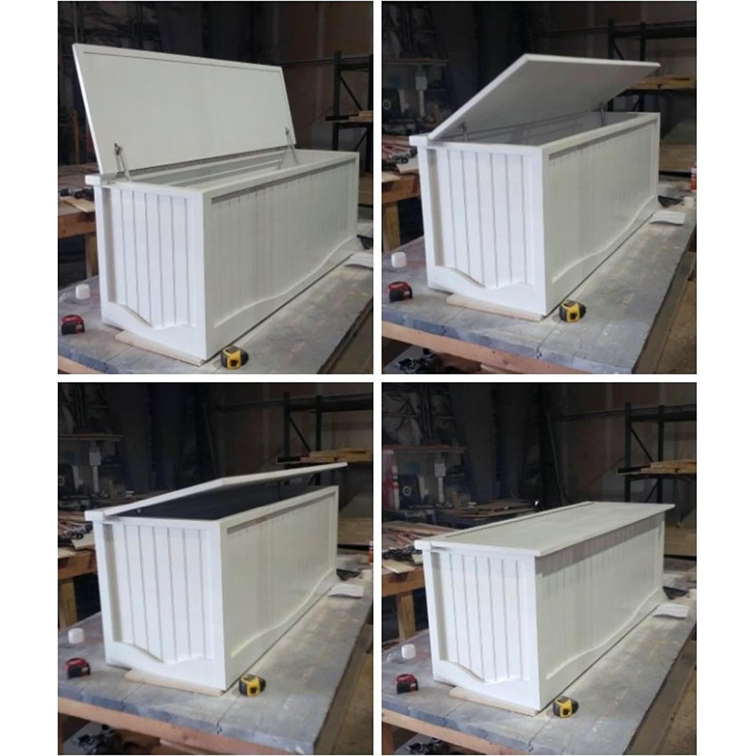 Bisagras de Cierre Suave Apexstone Juego de 2 para Caja de Juguetes