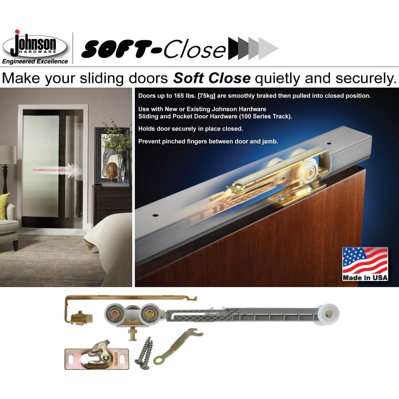 Kit Estándar de Cierre Suave Herrajes Johnson 1060