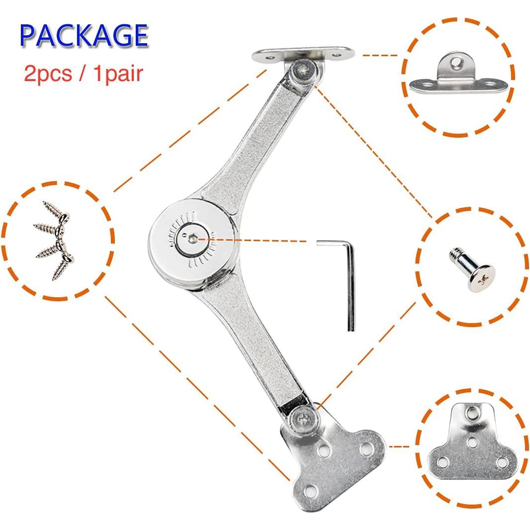Bisagras de Cierre Suave APFFSY para Caja de Madera 2 Pcs