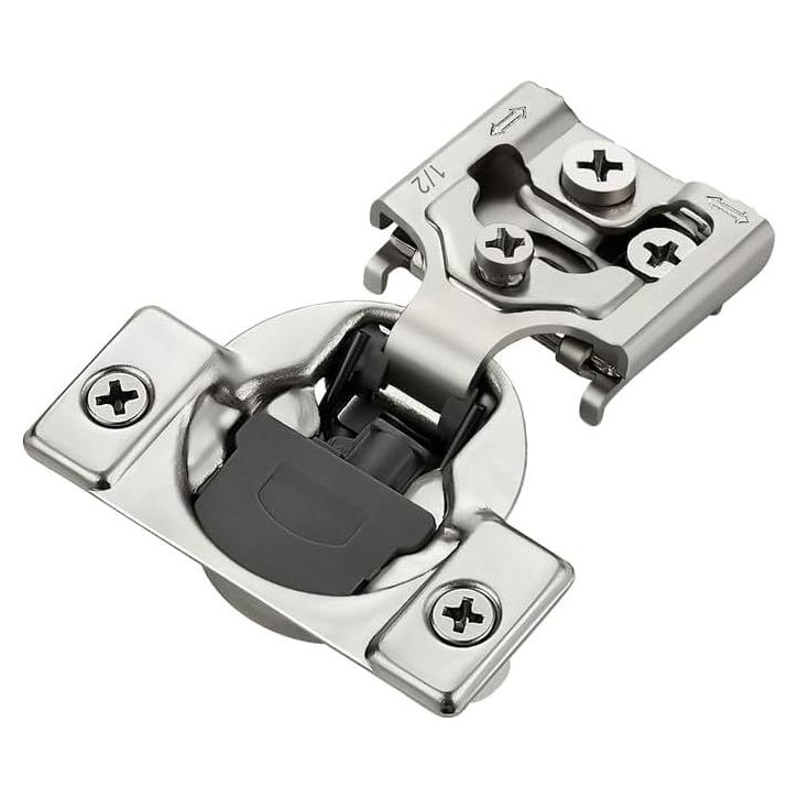 Paquete de 2 Bisagras de Cierre Suave HOME EDIT 35mm Niquelado