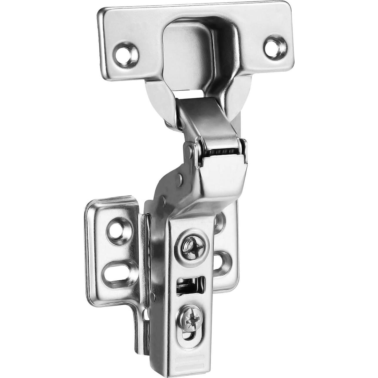 Bisagras de Armario Inset Luokim 2 Piezas Cierre Suave Niquelado