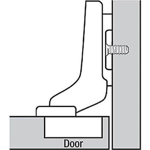 Bisagra Blum Clip Top BLUMOTION Cierre Suave Inset 2 Paquete