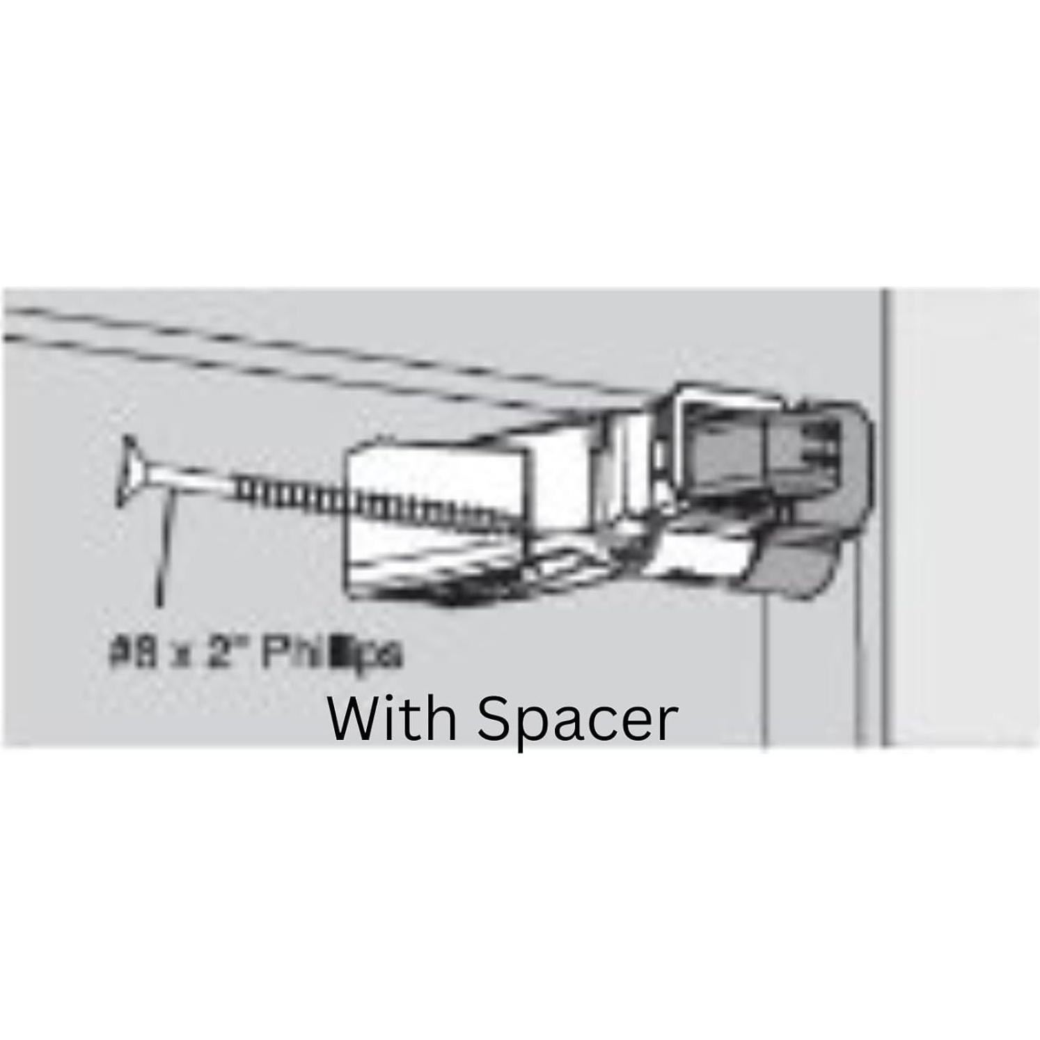 Kit de Cierre Suave Blum 971A para Puertas de Gabinete - 10 Unidades