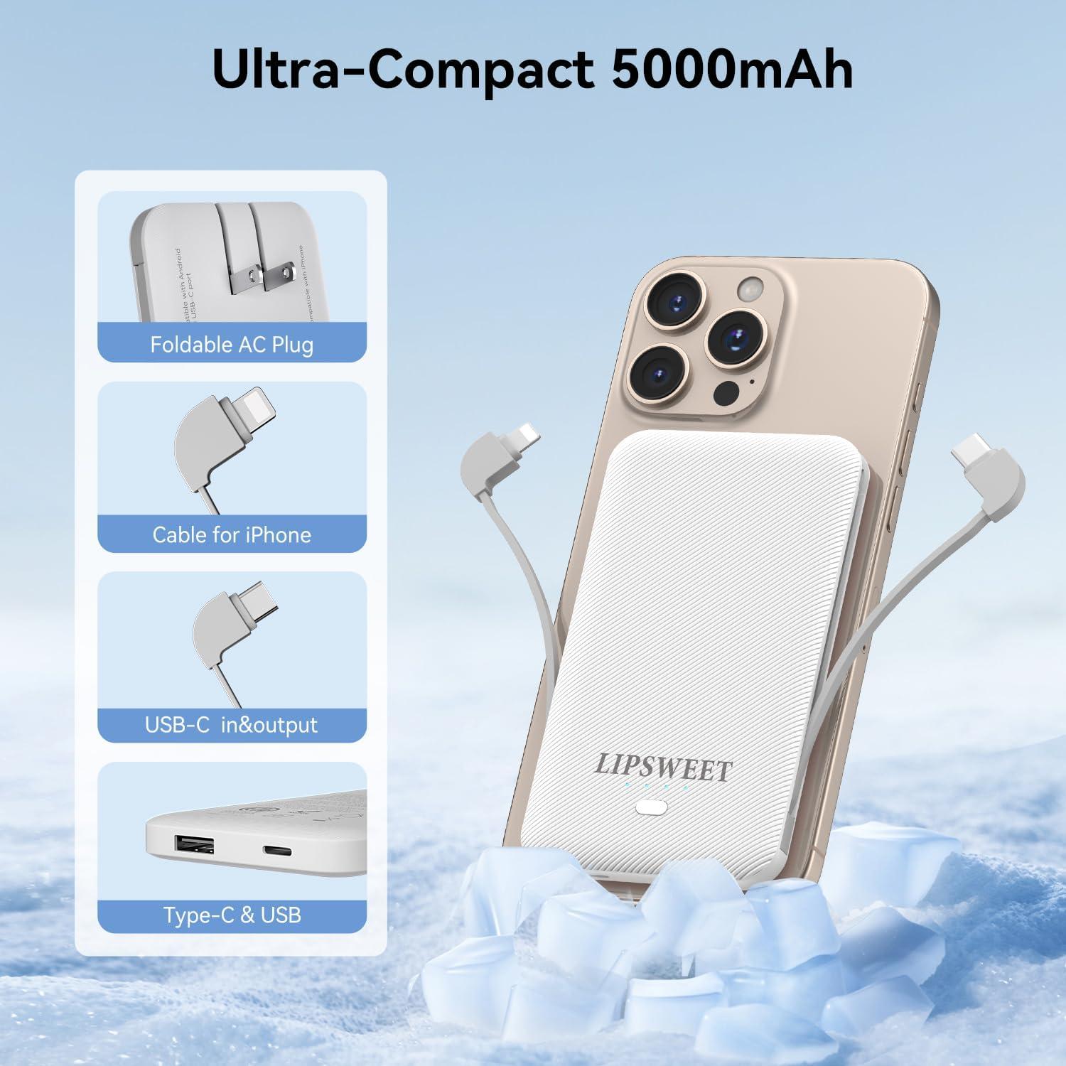 Cargador Portátil 5000mAh Shenzhen PB187 Carga Rápida USB-C