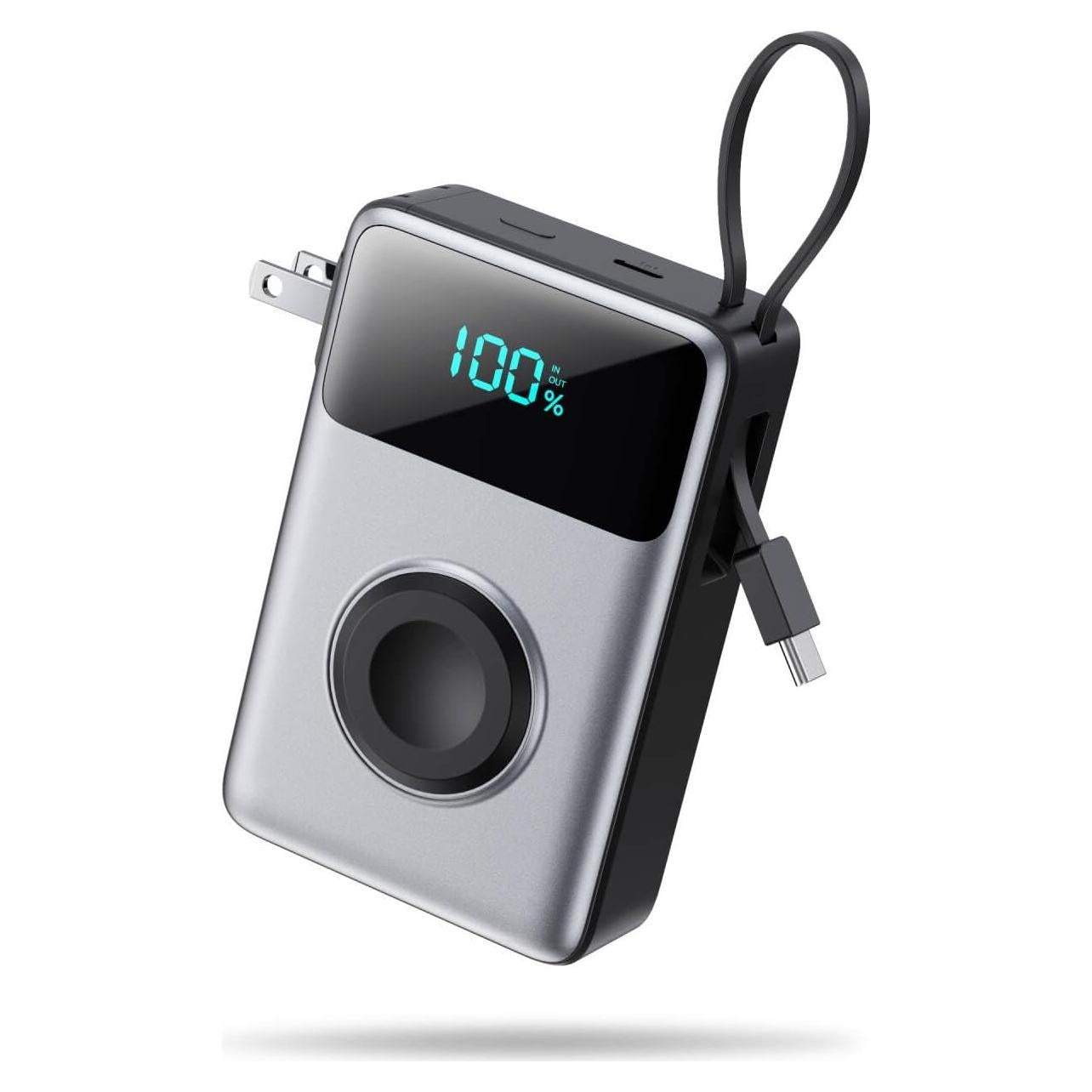 Cargador Portátil 4-en-1 AONIMI 10800mAh Carga Rápida 25W