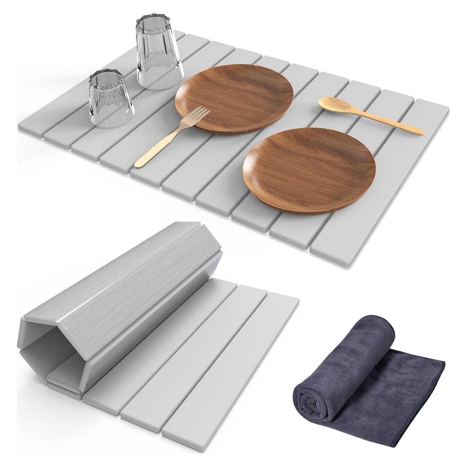 Alfombrilla de Secado de Piedra Diatomácea Cecnamt 61x40.6 cm